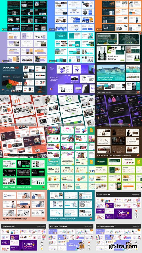 24 PowerPoint Templates Bundle 50