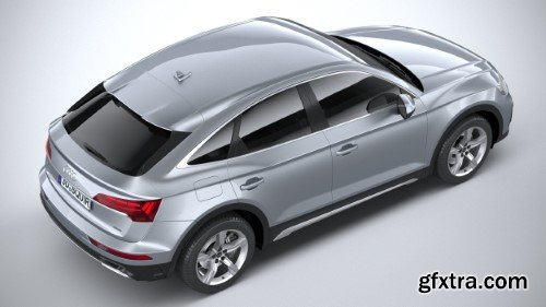 Squir3D - Audi Q5 sportback 2021 3D Model