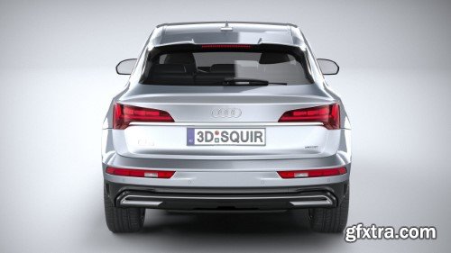 Squir3D - Audi Q5 sportback 2021 3D Model