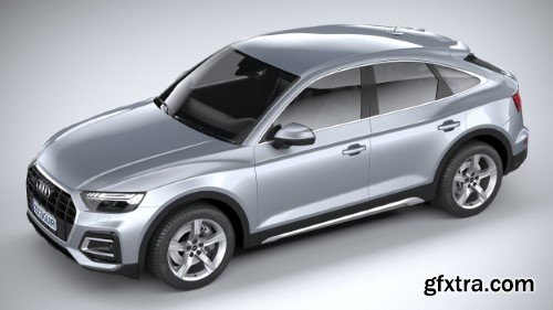 Squir3D - Audi Q5 sportback 2021 3D Model