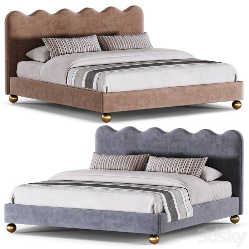 '3dsky Pro - Ripple King Bed'