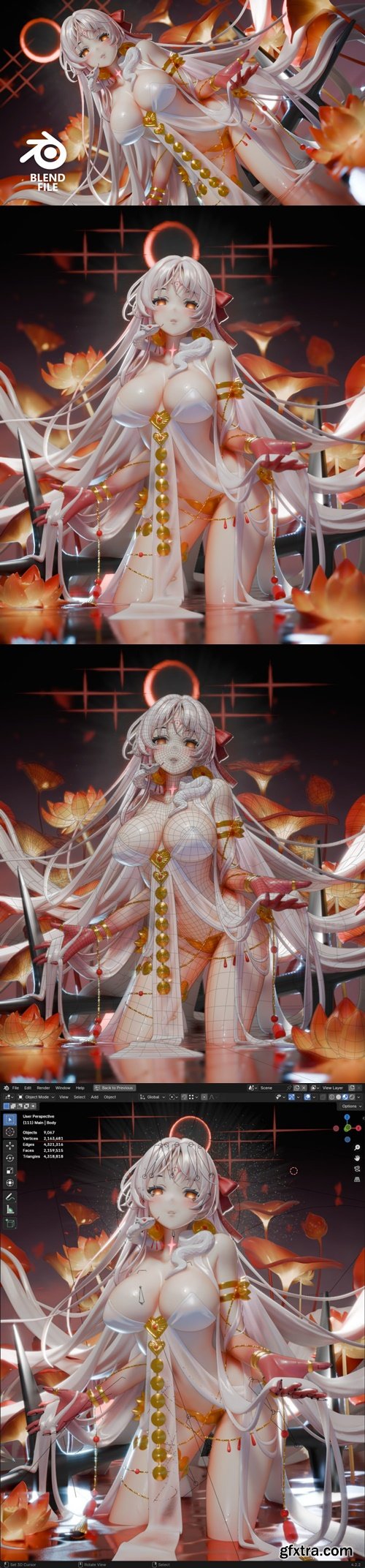 Patreon - Durga (blend file)