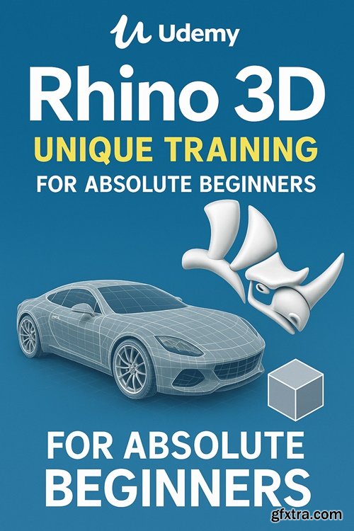 Udemy - Rhino 3D unique training for absolute beginners