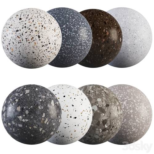 '3dsky Pro - Collection Terrazzo 01'