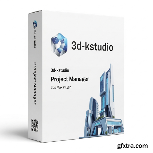 3d-kstudio Project Manager 3.35.81 for 3ds Max 2016-2026
