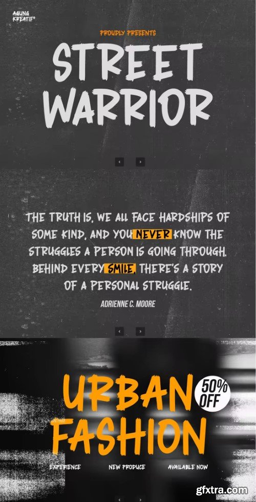 Street Warrior Font