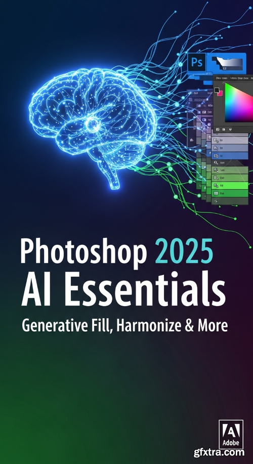 Skillshare - Photoshop 2025 AI Essentials: Generative Fill, Harmonize &amp; More