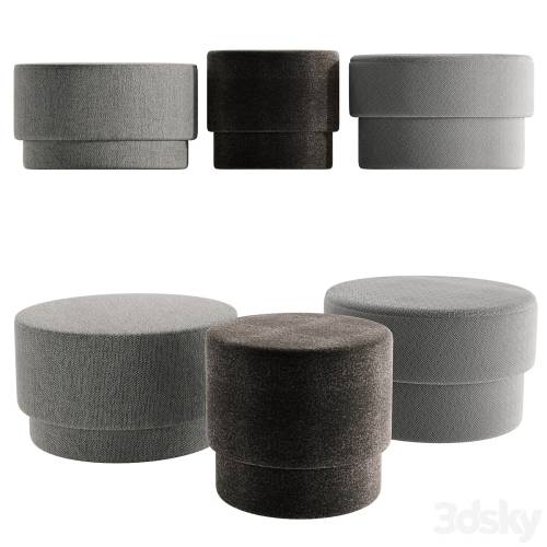 '3dsky Pro - Pouffe set Normann Copenhagen'