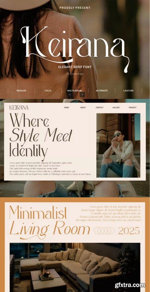 Keirana - Elegant Serif Font