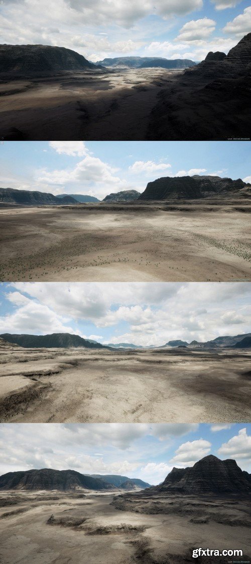 Unreal Engine - Mesas Landscape