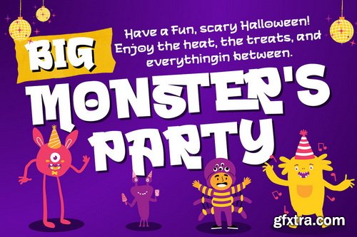 CreativeMarket - Bigmoster Halloween Display Font