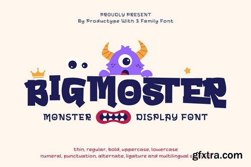 CreativeMarket - Bigmoster Halloween Display Font