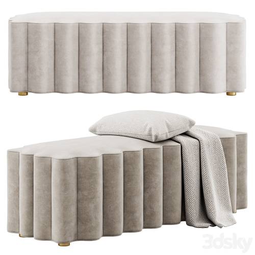 '3dsky Pro - Upholstered Bench by Entryway' '3dsky Pro - Upholstered Bench by Entryway'