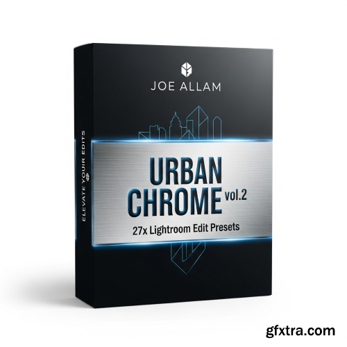 JOE ALLAM - URBAN CHROME vol.2 - 27x Lightroom Edit Presets JOE ALLAM - URBAN CHROME vol.2 - 27x Lightroom Edit Presets