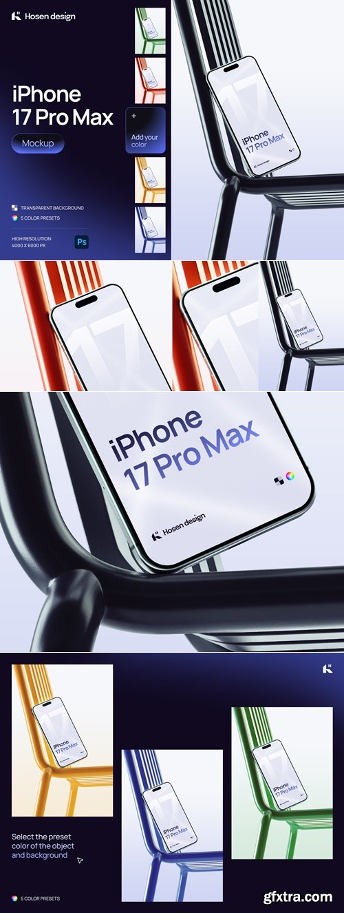 iPhone 17Pro Max Mockup
