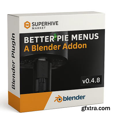 SuperhiveMarket - Better Pie Menus v0.4.8 for Blender
