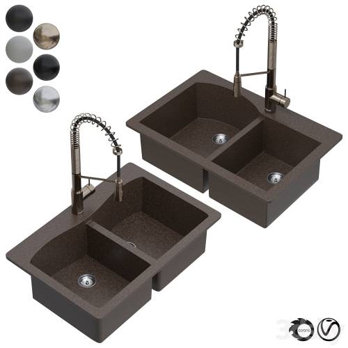 '3dsky Pro - Kraus Sink Collection01'