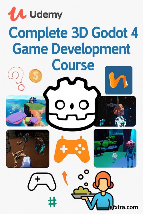 Udemy - Complete 3D Godot 4 Game Development Course