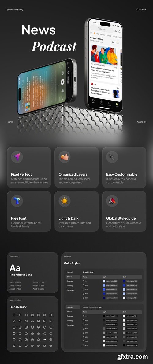 News Podcast App UI Kit