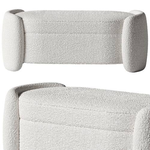 '3dsky Pro - Calder Storage Bench by Crate & Barrel'