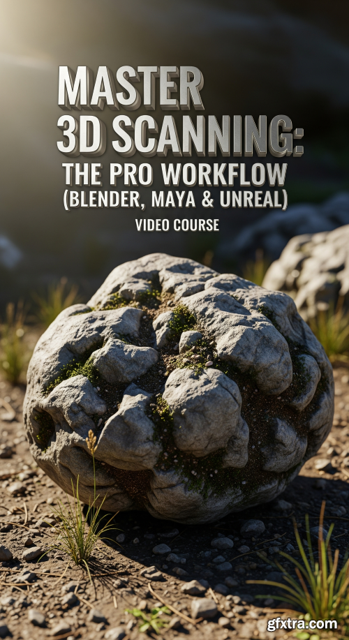 Skillshare - Master 3D Scanning: The Pro Workflow (Blender, Maya & Unreal)