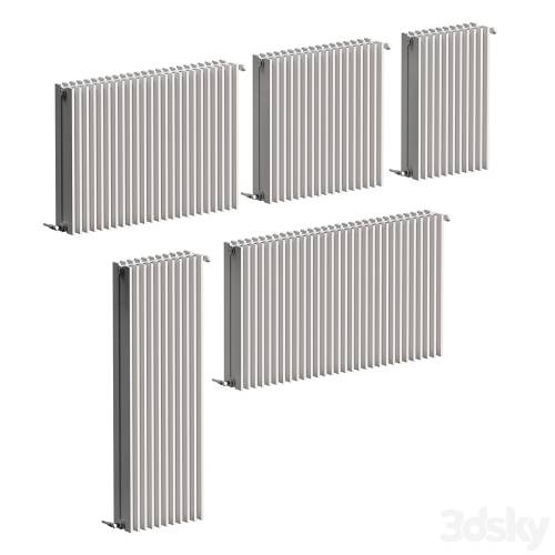 '3dsky Pro - Heating radiators are rectangular. 5 models'