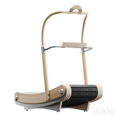 '3dsky Pro - PENT.IRENA Premium Curve Manual Treadmill'