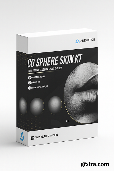 Artstation - CGSphere Skin Alpha (Skin Kit)