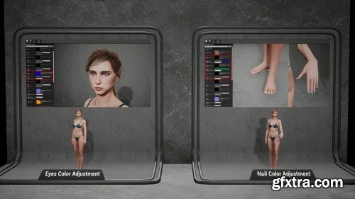 Woman Base &ndash; Europe # 0 &ndash; Unreal Engine