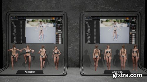 Woman Base &ndash; Europe # 0 &ndash; Unreal Engine