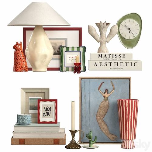 '3dsky Pro - Vintage Decorative Set 10'