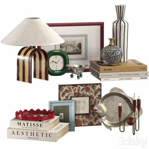 '3dsky Pro - Vintage Decorative Set 08'