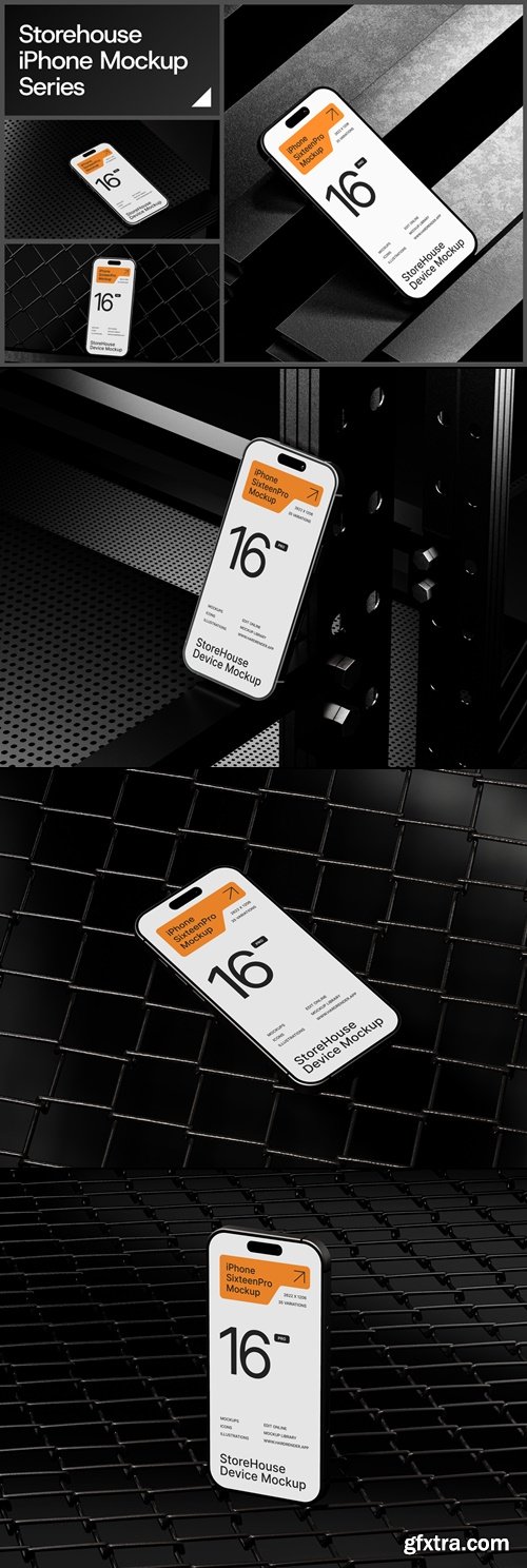 HardRender - Storehouse - iPhone Pro Mockup