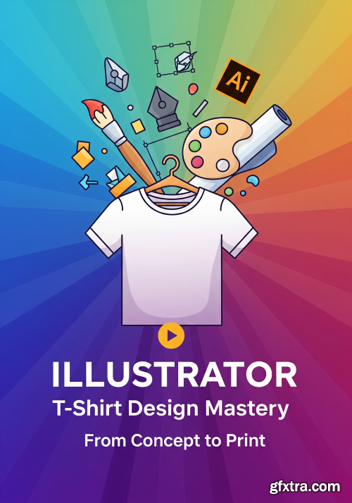 Udemy - Illustrator T-Shirt Design Mastery: From Concept to Print