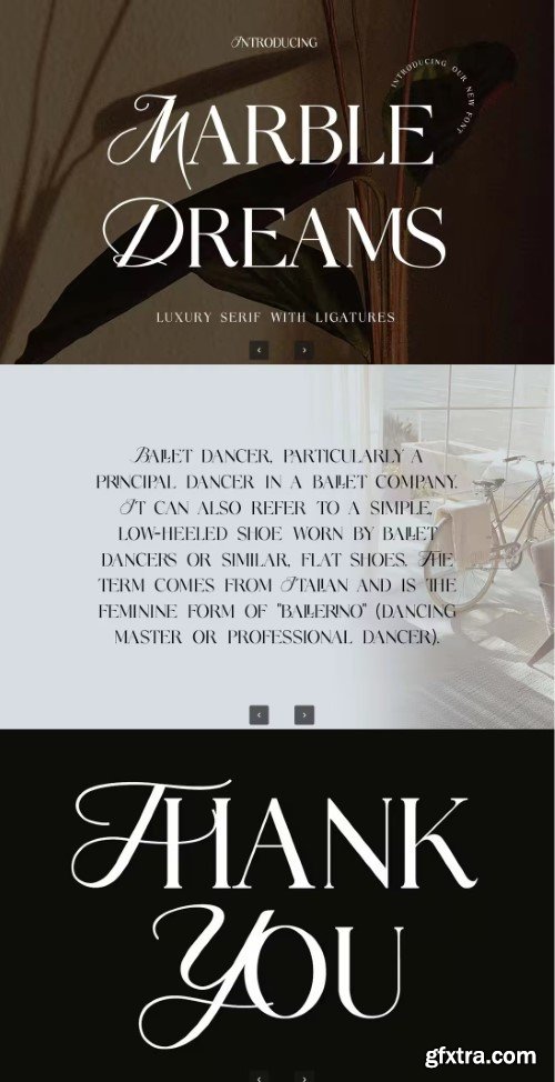 Creativemarket - Marble Dreams Luxury Serif Font