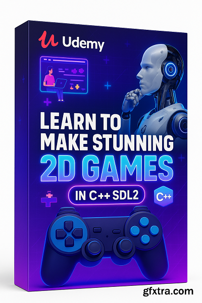 Udemy - Learn To Make Stunning 2D Games In C++ SDL2