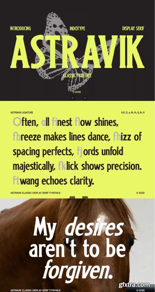 Astravik - Classic Display Serif