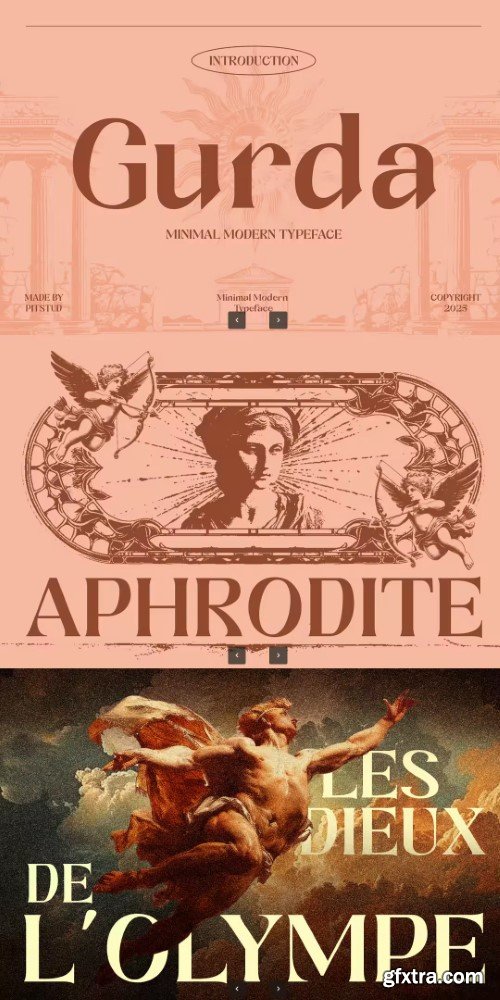 Gurda - Modern Clean Serif Font