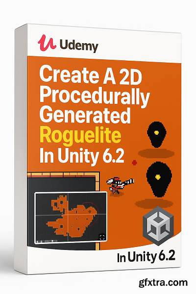 Udemy - Create A 2D Procedurally Generated Roguelite In Unity 6.2