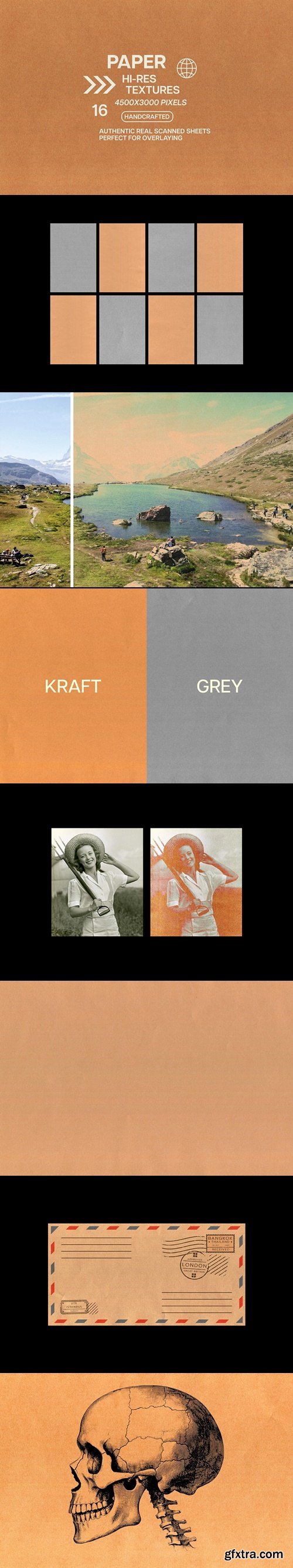 CreativeMarket - Authentic Kraft Paper Textures