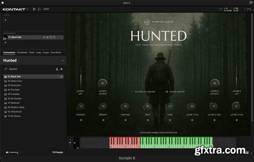 Kompose Audio Hunted Cinematic Suspense Instrument
