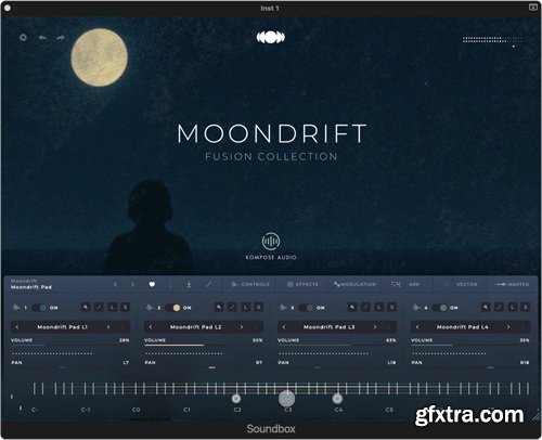 Kompose Audio Moondrift Ambient Soundscape Soundbox Instrument