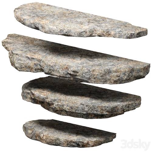 '3dsky Pro - stone shelves'