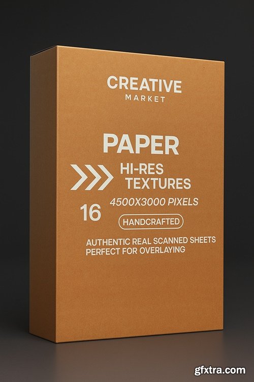 CreativeMarket - Authentic Kraft Paper Textures