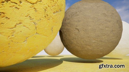 Unreal Engine - Cobra Concrete Material Pack – Basic (15 Unique Instances)