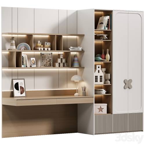 '3dsky Pro - Children's wardrobe in a modern style'