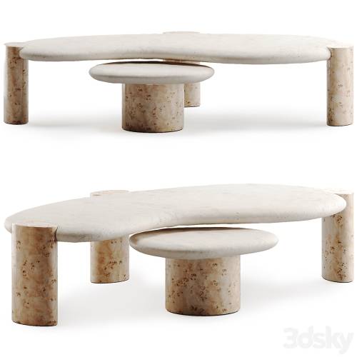 '3dsky Pro - Sassolino Coffee Side Table by Crate & Barrel'