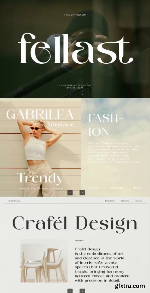 Creativemarket - Fellast - New Display Serif Font