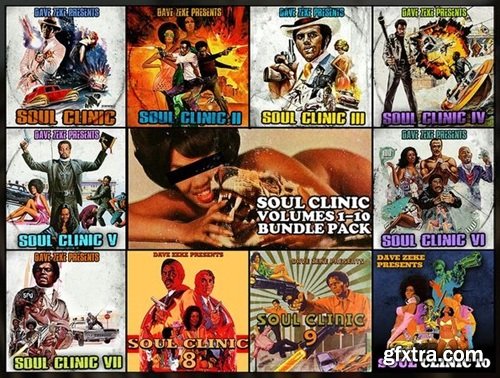 Dave Zeke Soul Clinic Volumes 1-10 BUNDLE (300 Prechopped Samples)
