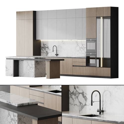 '3dsky Pro - Modern style kitchen 005 | kitchen modern'